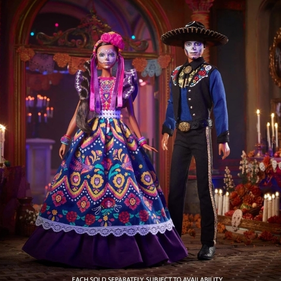 Barbie Signature Doll, 2022 Dia De Muertos Collectible - Picture 2 of 14